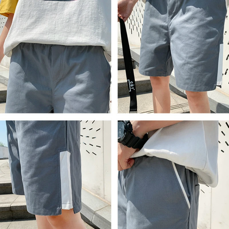 Men Casual Shorts Straight Patchwork Cargo Short Summer Quick Dry Comfortable Beach Trunks Male Breathable Korean Style Fashion 
Men Casual Shorts Straight Patchwork Cargo Short Summer Quick Dry Comfortable Beach Trunks Male Breathable Korean Style Fashion