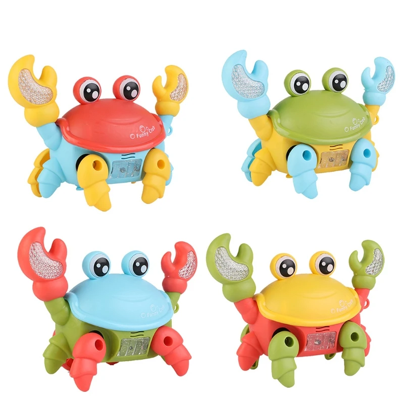 Baby Toy Crab w/ Traction Rope Battery Supply Flexible Car Gift Girls Boys Favor H055
Baby Toy Crab w/ Traction Rope Battery Supply Flexible Car Gift Girls Boys Favor H055