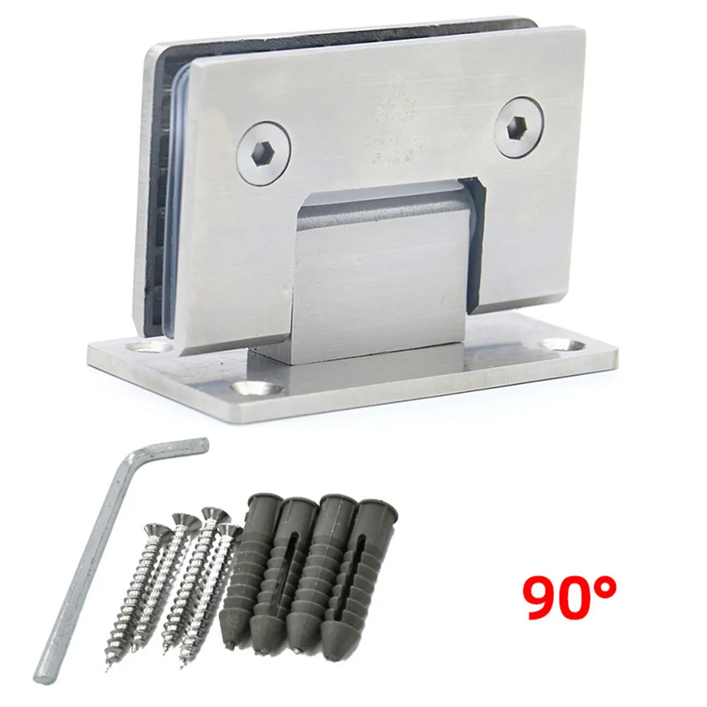 90 Degree Open 304 Stainless Steel Hinges Wall Mount Glass Shower Door Cabinet For Home Bathroom Furniture Fittings Hardware
90 Degree Open 304 Stainless Steel Hinges Wall Mount Glass Shower Door Cabinet For Home Bathroom Furniture Fittings Hardware