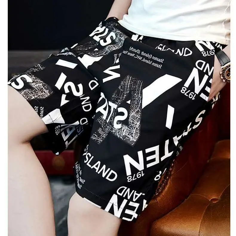 Shorts Men's Summer Beach Pants Men's Fifth Pants Casual Loose Big Pants Middle Pants Quick-Drying Oversized Track Pants Tide
Shorts Men's Summer Beach Pants Men's Fifth Pants Casual Loose Big Pants Middle Pants Quick-Drying Oversized Track Pants Tide