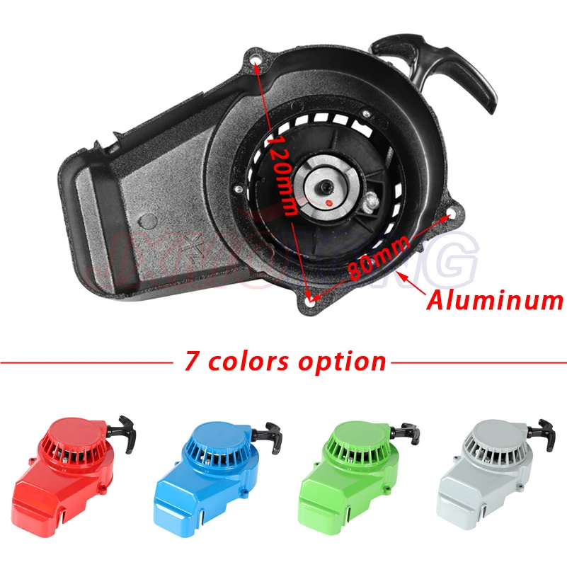 Recoil Aluminum Pull Start Starter Pullstart Pullstarter 49CC Brush Cutter Strimmer Lawnmower Mini Moto Dirtbike Quad Air Cooled
Recoil Aluminum Pull Start Starter Pullstart Pullstarter 49CC Brush Cutter Strimmer Lawnmower Mini Moto Dirtbike Quad Air Cooled