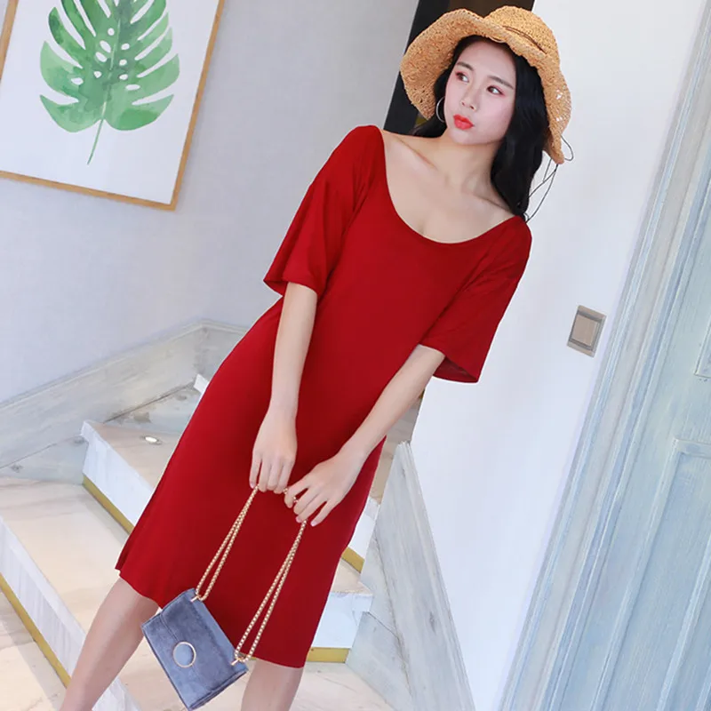 Summer Nightgowns New Modal Cotton Large Size Dress Sexy Backless Short Sleeve Nightdress Loose Slim Housewear Women Night Shirt
Summer Nightgowns New Modal Cotton Large Size Dress Sexy Backless Short Sleeve Nightdress Loose Slim Housewear Women Night Shirt