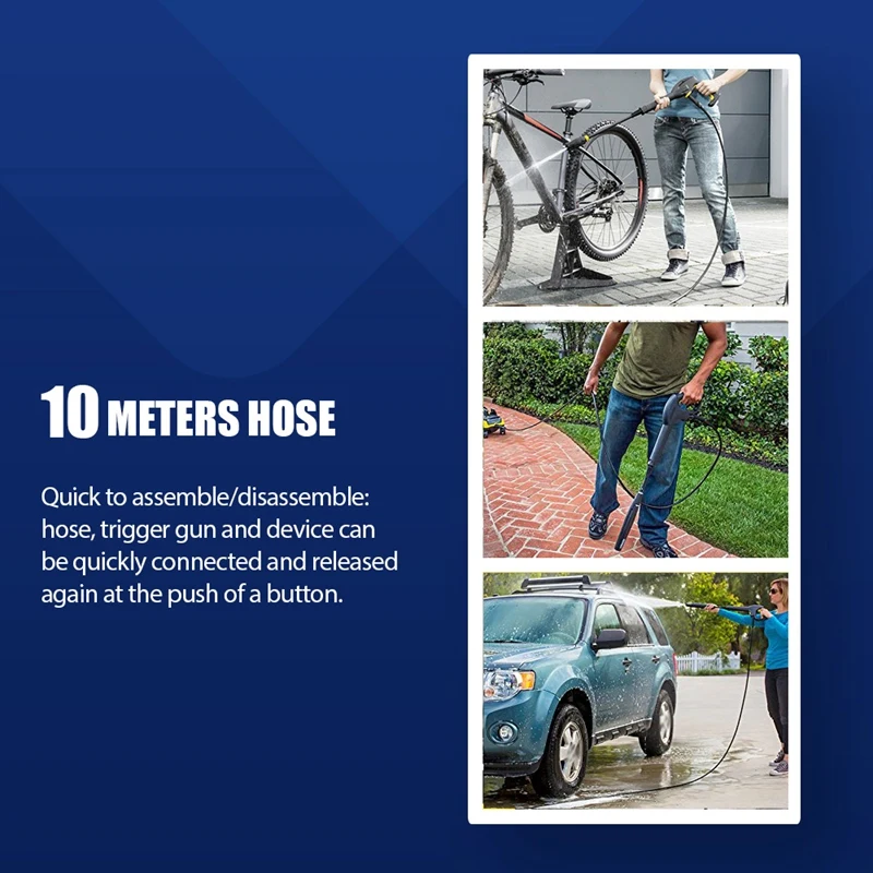 10M High Pressure Cleaner Clean Water Hose Wash Hose For KARcher K2 K3 K4 K5 K6 K7
10M High Pressure Cleaner Clean Water Hose Wash Hose For KARcher K2 K3 K4 K5 K6 K7