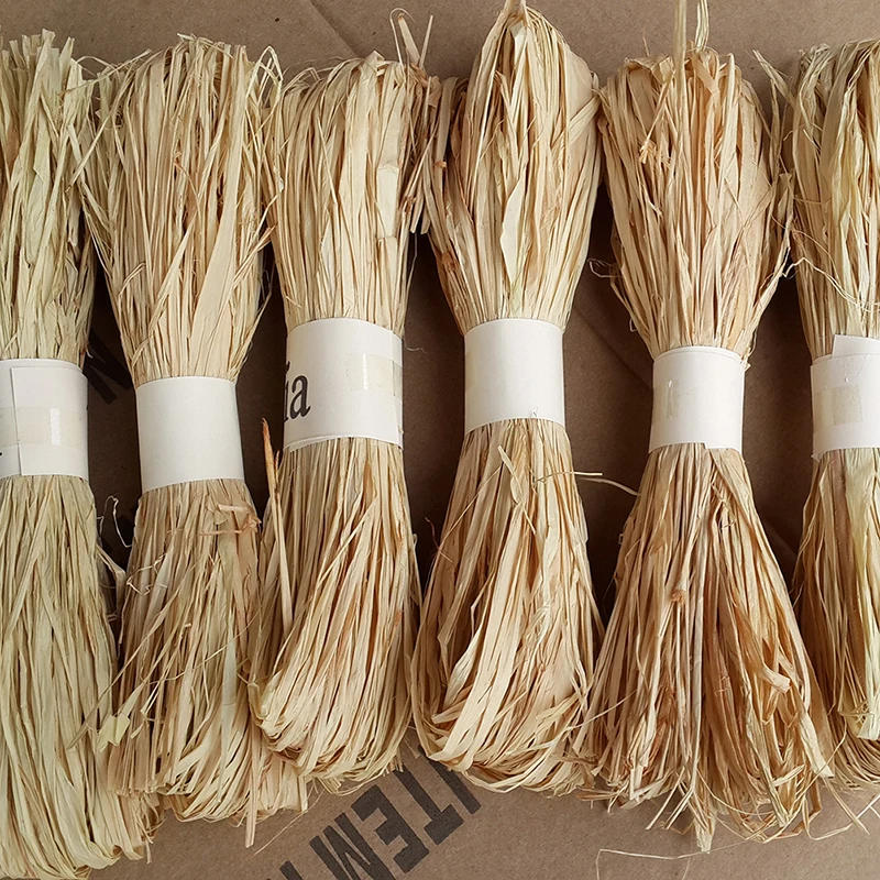 

1 pc/set DIY Wedding Invitation Gift Raffia Natural Rope Packing Rope Natural Raffia Rope Wedding Party Decor 30g