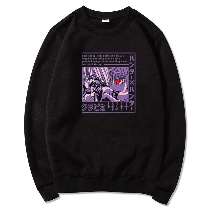 HUNTER X HUNTER Hoodie Men Women Short Sleeve Fleece Outerwear Sportswear Kanji Design Anime Streetwear Drop Shipping
HUNTER X HUNTER Hoodie Men Women Short Sleeve Fleece Outerwear Sportswear Kanji Design Anime Streetwear Drop Shipping