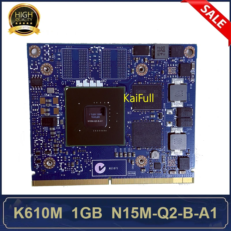 Видеокарта K610M 610M 1 ГБ VGA MXM для HP ZBook 15 17 быстрая доставка|Компьютерные кабели и
