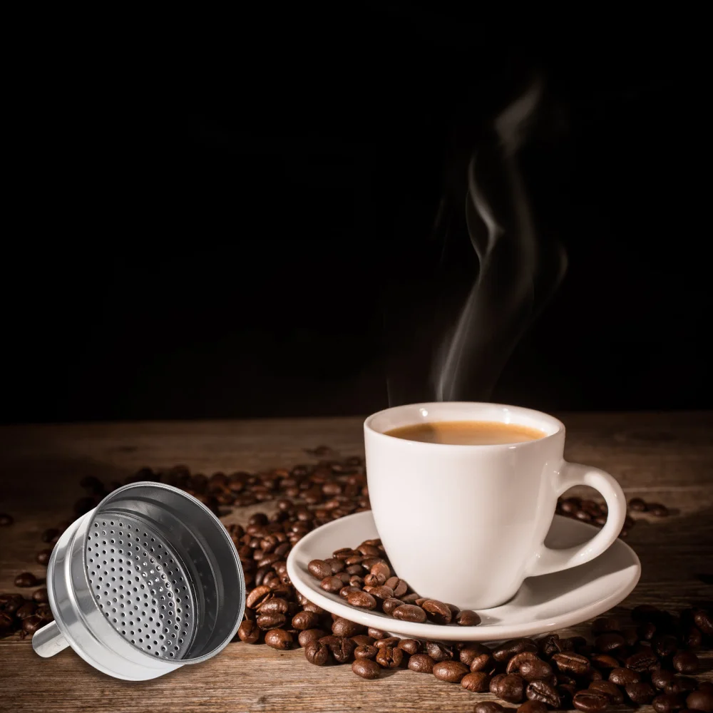 1pc Non Pressurized Coffee Filter tool Stainless Steel Coffee Filter (Silver)
1pc Non Pressurized Coffee Filter tool Stainless Steel Coffee Filter (Silver)