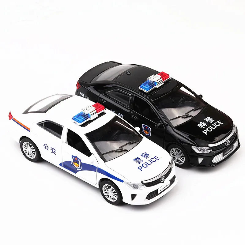1/32 Police Diecast Model Car Camry Metal Alloy High Simulation Cars Lights Toys Vehicles For Kids Gifts For Children 
1/32 Police Diecast Model Car Camry Metal Alloy High Simulation Cars Lights Toys Vehicles For Kids Gifts For Children