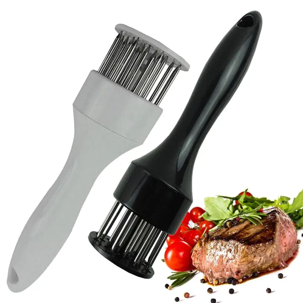 Подходящий молоток для мяса из нержавеющей стали стейка курицы Tenderizer игольчатый