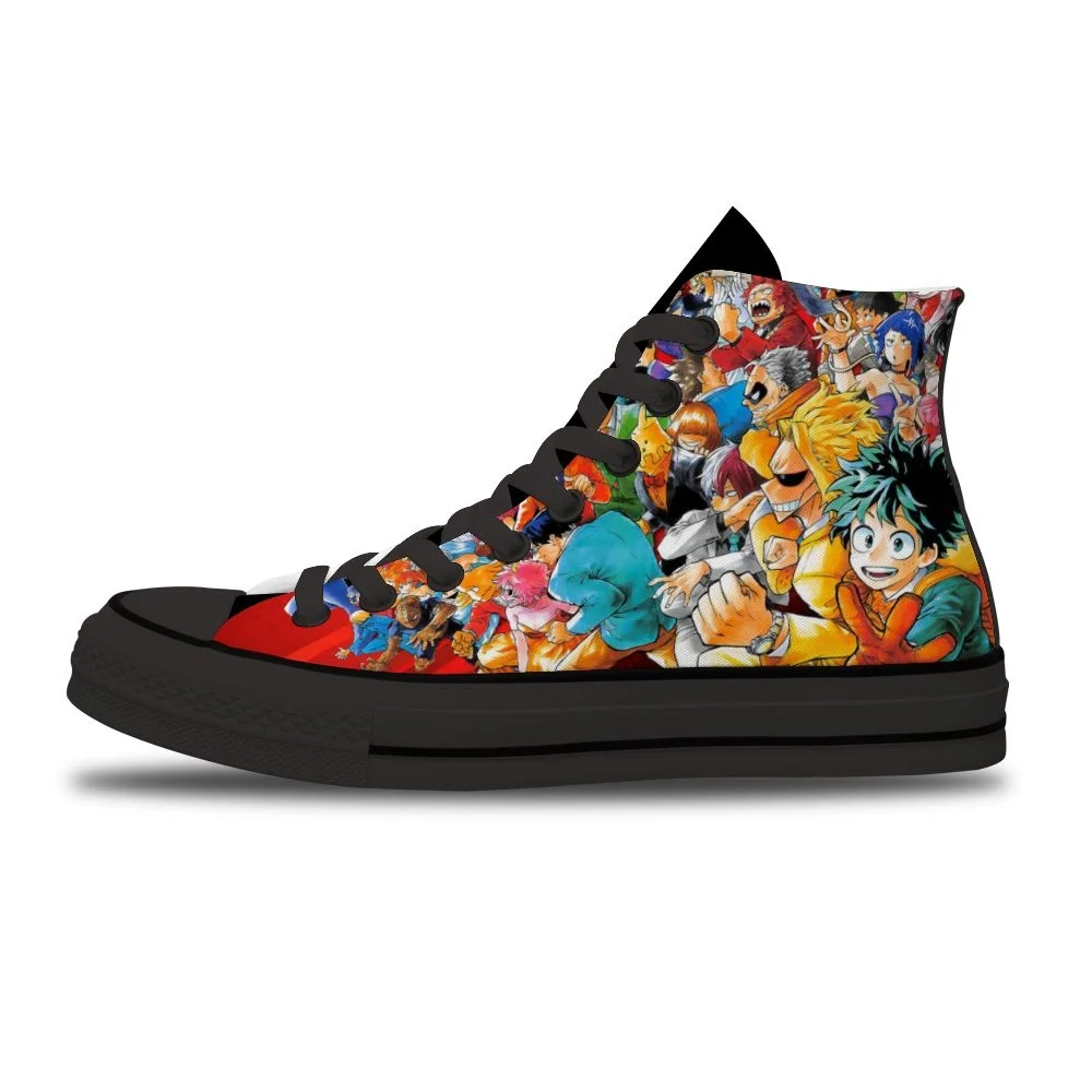 My Hero Academia Diy Customized Sports Non-Slip Casual Shoes Cartoon Hot Japanese For Men's Unisex trend High-top canvas shoes
My Hero Academia Diy Customized Sports Non-Slip Casual Shoes Cartoon Hot Japanese For Men's Unisex trend High-top canvas shoes