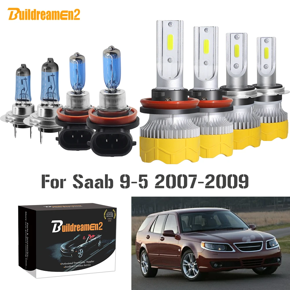 Buildreamen2 4 X Car Headlight High or Low Beam + Fog Light H7 H11 LED Halogen Headlamp White 12V For Saab 9-5 2007 2008 2009
Buildreamen2 4 X Car Headlight High or Low Beam + Fog Light H7 H11 LED Halogen Headlamp White 12V For Saab 9-5 2007 2008 2009