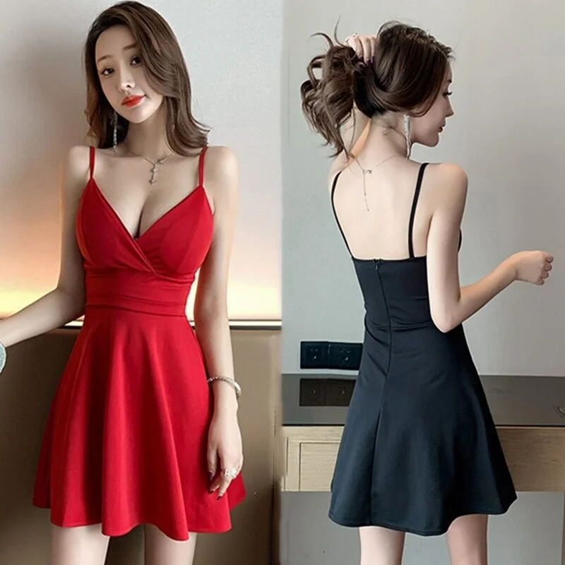 Dress Sexy Clothes Style Small V-neck Women Skirt Slim Looking Belly Covering FashionableNuyoah
Dress Sexy Clothes Style Small V-neck Women Skirt Slim Looking Belly Covering FashionableNuyoah