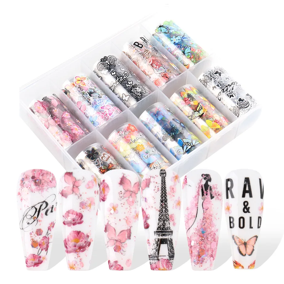 LISM 4*100cm Holographic Nail Art Transfer Foil Sticker Starry AB Paper Wraps Adhesive Decals Nails Decoration Accessories
LISM 4*100cm Holographic Nail Art Transfer Foil Sticker Starry AB Paper Wraps Adhesive Decals Nails Decoration Accessories
