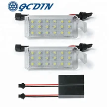 QCDIN 2Pcs Led License Number Plate Lamp For Ford Falcon BA/BF XR 6/8 03-08 White 12v External Parts Car Signal lights