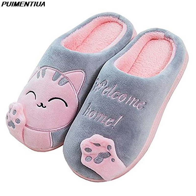 Тапки женские зимние с милым мультяшным котом, теплые плюшевые, без застежки, на плоской подошве, мягкая обувь, удобная домашняя обувь, Пряма...
Тапки женские зимние с милым мультяшным котом, теплые плюшевые, без застежки, на плоской подошве, мягкая обувь, удобная домашняя обувь, Пряма...