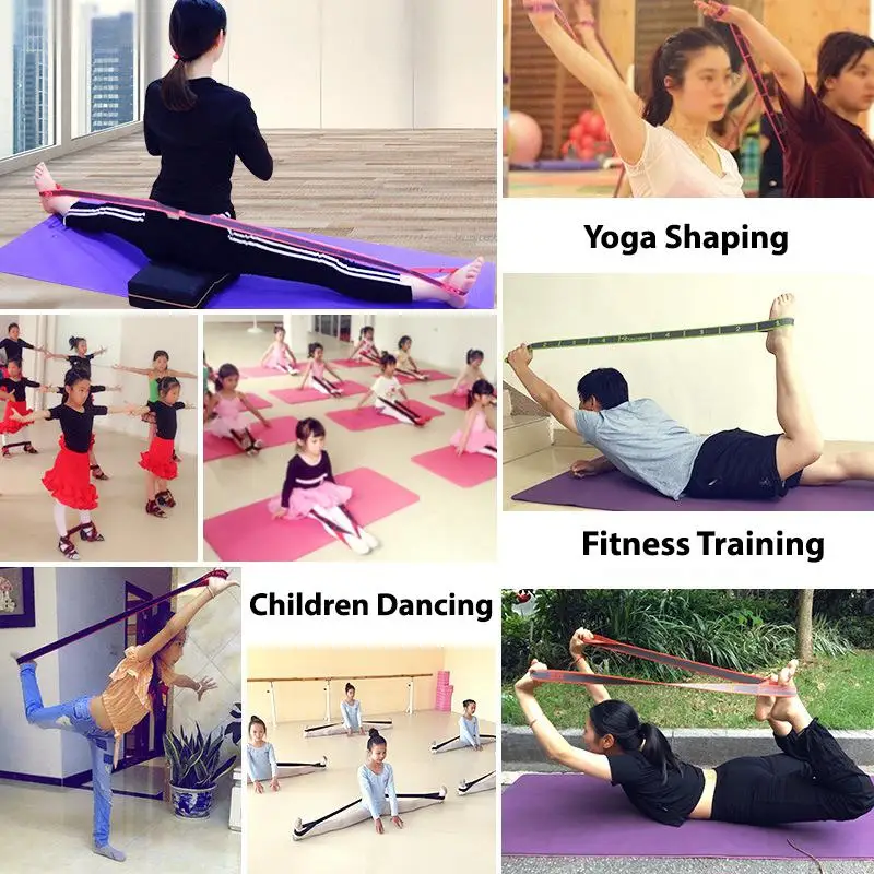 Yoga Pull Strap Belt Polyester Latex Elastic Latin Dance Stretching Band Loop Yoga Pilates GYM Fitness Exercise Resistance Bands
Yoga Pull Strap Belt Polyester Latex Elastic Latin Dance Stretching Band Loop Yoga Pilates GYM Fitness Exercise Resistance Bands