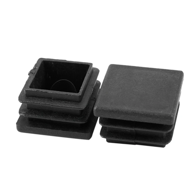 20mm x 20mm Hard Plastic Pipe Flat End Inserted Tube Table LEG End Plug 10 pieces Black 
20mm x 20mm Hard Plastic Pipe Flat End Inserted Tube Table LEG End Plug 10 pieces Black