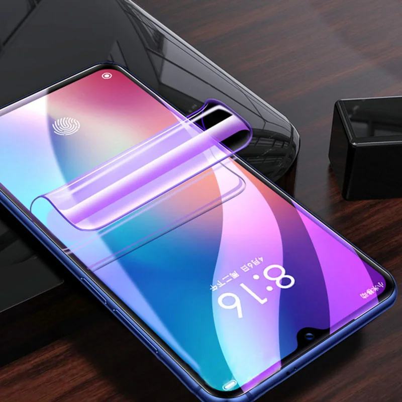 Защитная пленка с полным покрытием 25D для Vivo X27 Pro/S5 защита экрана Гидрогелевая не