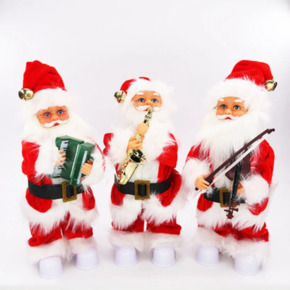 Santa Claus Doll Electric Music Light Toy Party Decoration Ornaments Gifts Navidad Xmas Tree Hanging Decoration New Year 2022
Santa Claus Doll Electric Music Light Toy Party Decoration Ornaments Gifts Navidad Xmas Tree Hanging Decoration New Year 2022
