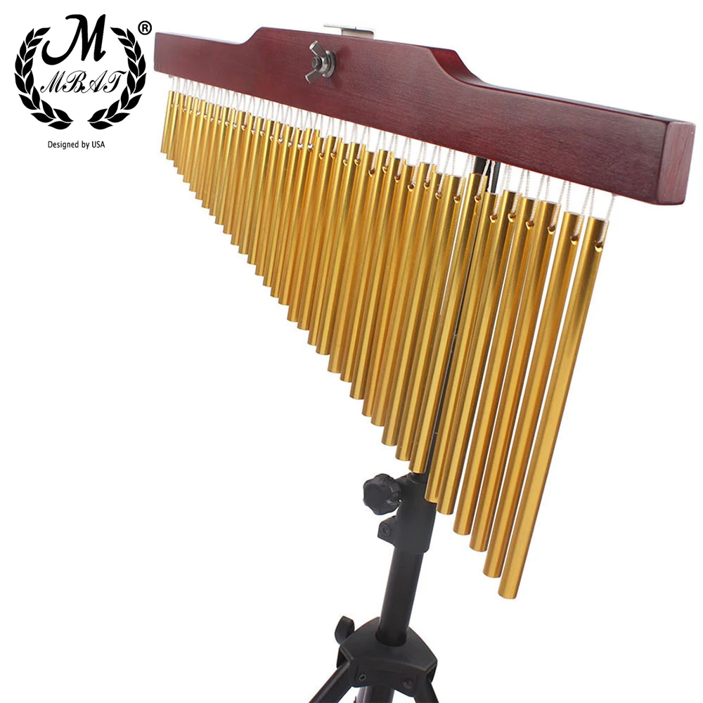 M MBAT 36 Tone Wind Chime Wall Hanging Bell High quality Percussion Instrument Home Decoration Music Gift with Fold-able Stand
M MBAT 36 Tone Wind Chime Wall Hanging Bell High quality Percussion Instrument Home Decoration Music Gift with Fold-able Stand