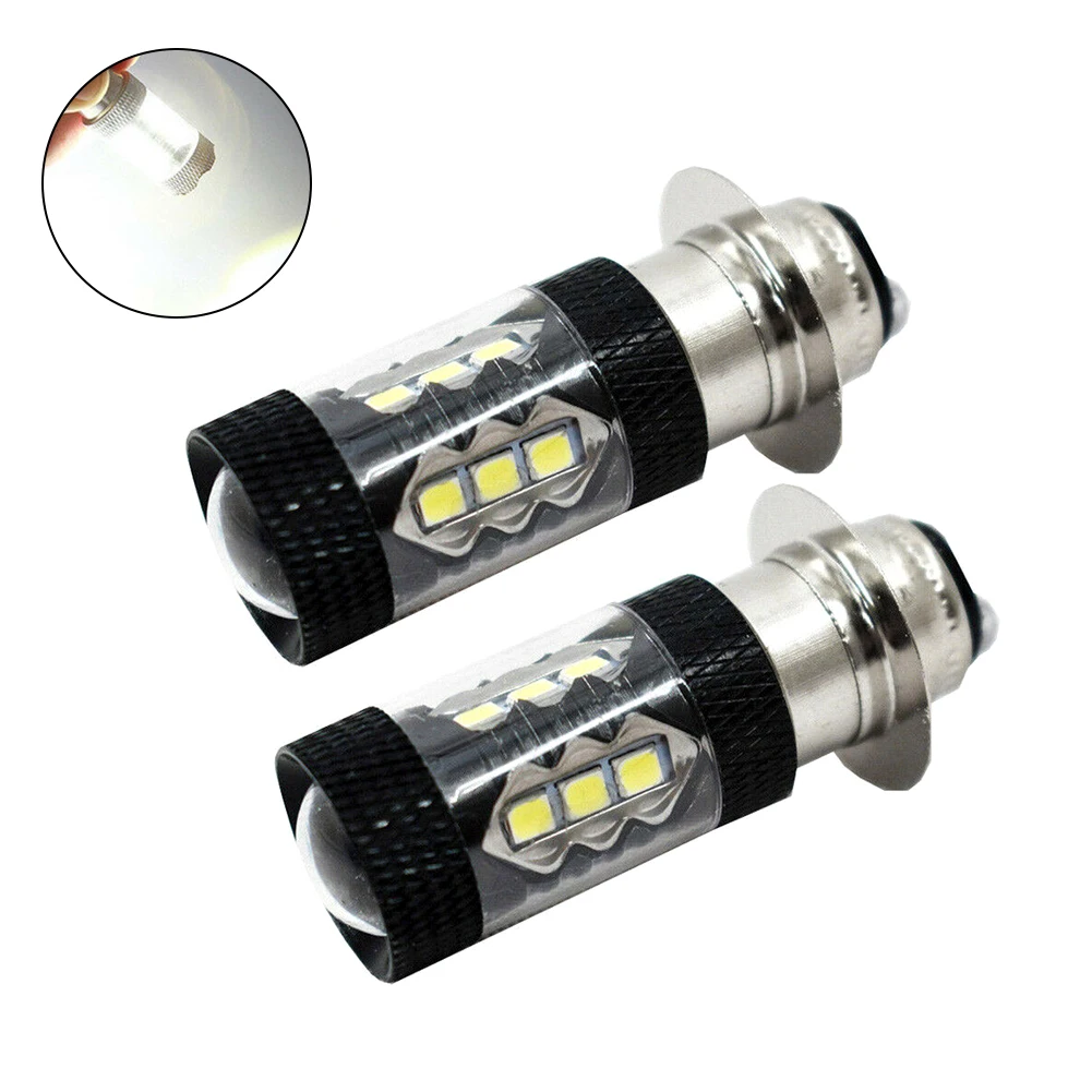 2 Pcs Motorcycle Moto LED Headlight Headlamp Bulb Motorbike Headlamp Light Bulbs Ultra Bright White H6 3030 80W p15d Accessories
2 Pcs Motorcycle Moto LED Headlight Headlamp Bulb Motorbike Headlamp Light Bulbs Ultra Bright White H6 3030 80W p15d Accessories