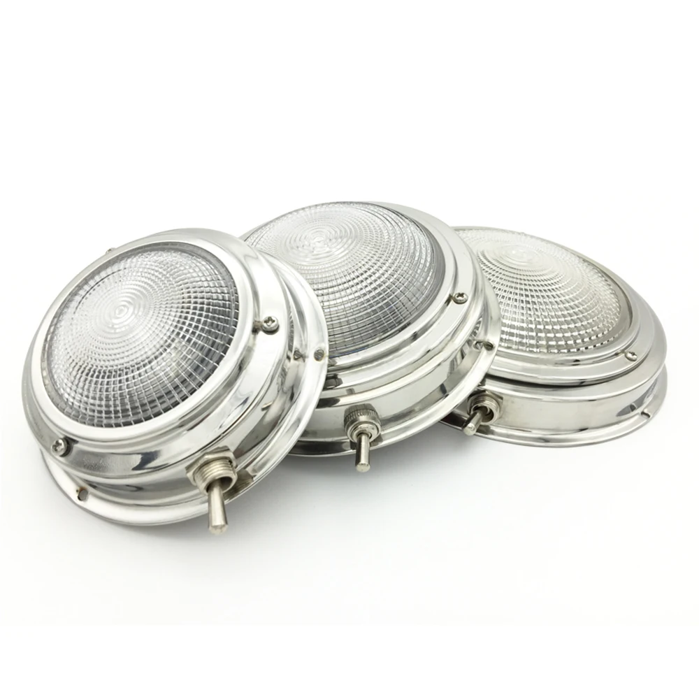 Boat Yacht Caraven Motorhome 12V/24V LED Ceiling Light Stainless steel 3"/4" /5" Dome Light
Boat Yacht Caraven Motorhome 12V/24V LED Ceiling Light Stainless steel 3"/4" /5" Dome Light