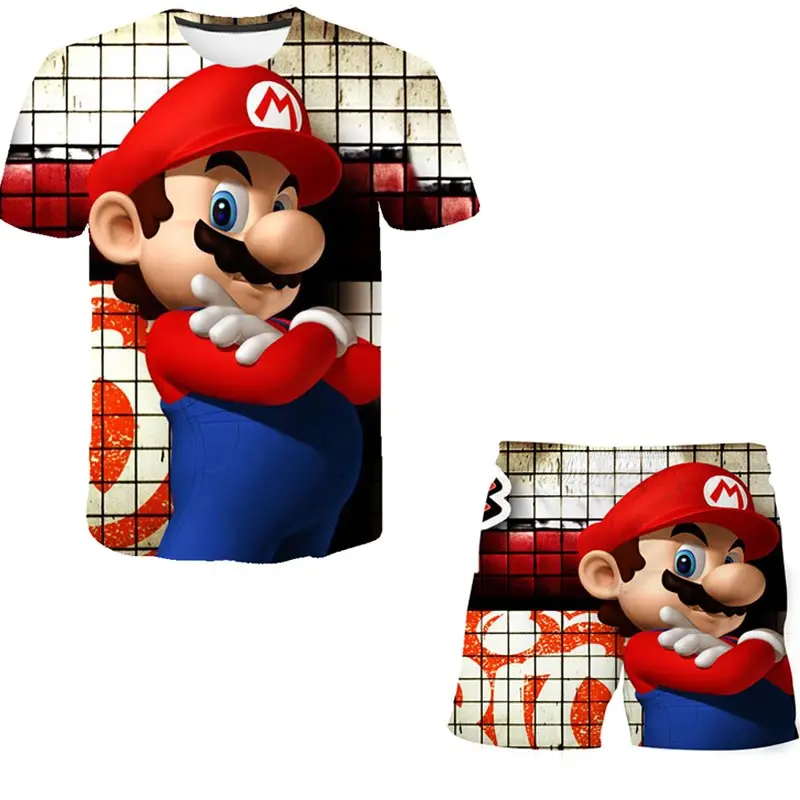 2021 Kids 3d Clothes Boys Cartoon Outfits Baby Girls Summer Tees Suits 3-14 Years Children Clothing T-shirt + Shorts 4-14t
2021 Kids 3d Clothes Boys Cartoon Outfits Baby Girls Summer Tees Suits 3-14 Years Children Clothing T-shirt + Shorts 4-14t