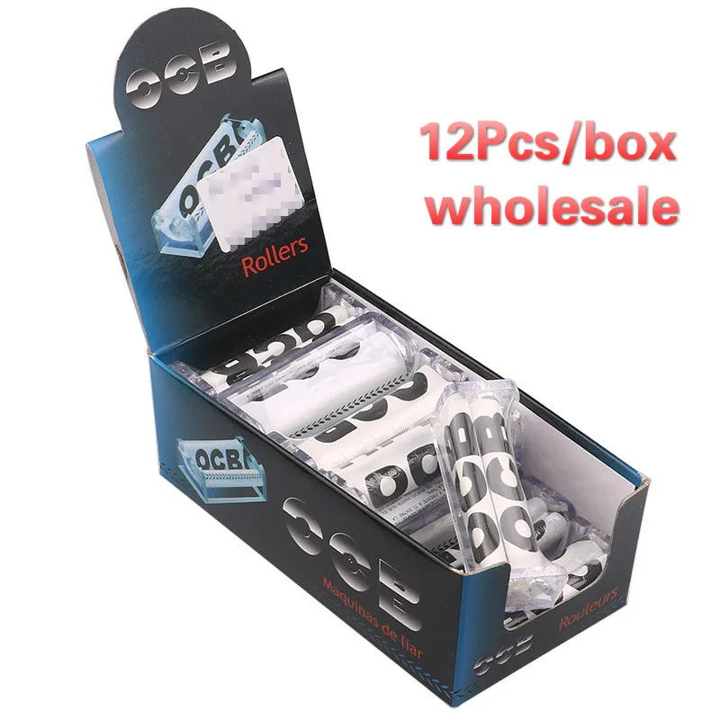 Hot Sale 12Pcs/box 78mm Plastic Cigarette Maker Manual Wrapping Paper King Lulus Wicker Handmade Cigarette Accessory Tool Gift
Hot Sale 12Pcs/box 78mm Plastic Cigarette Maker Manual Wrapping Paper King Lulus Wicker Handmade Cigarette Accessory Tool Gift