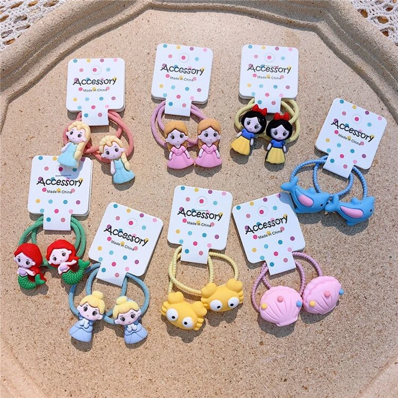 2PCS New cute Princess Cartoon Headwear Children's elastic band Children's Rope Girl accessories headwear
2PCS New cute Princess Cartoon Headwear Children's elastic band Children's Rope Girl accessories headwear