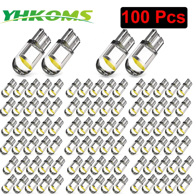 Светодиодные лампы YHKOMS 194 W5W T10 для автомобильных парковочных габаритных огней