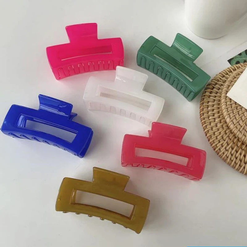 Новые корейские заколки для волос INS для женщин и девочек заколка для волос ярких цветов заколки для волос большого размера Заколка-краб для... 
Новые корейские заколки для волос INS для женщин и девочек заколка для волос ярких цветов заколки для волос большого размера Заколка-краб для...