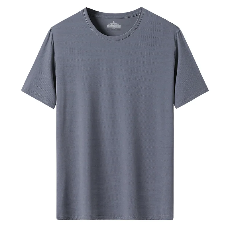 2021 summer new T-shirt men's casual ice silk quick-drying jacket sports round neck short sleeve young men mens clothing
2021 summer new T-shirt men's casual ice silk quick-drying jacket sports round neck short sleeve young men mens clothing