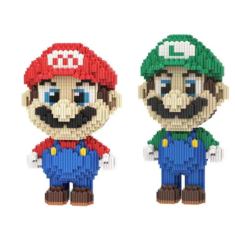 Super Mario Building Blocks Mega Construx Anime Figure Mario Yoshi Christmas Educational Toys Construction Set for Boys Gift
Super Mario Building Blocks Mega Construx Anime Figure Mario Yoshi Christmas Educational Toys Construction Set for Boys Gift