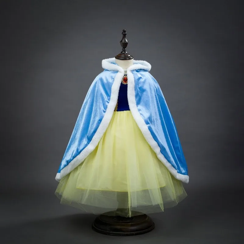 Disney Genuine Frozen High-grade Golden Velvet Anna Elisa Cape Princess Hooded Cloak Girl Cute Shawl Children's Winter Clothes
Disney Genuine Frozen High-grade Golden Velvet Anna Elisa Cape Princess Hooded Cloak Girl Cute Shawl Children's Winter Clothes