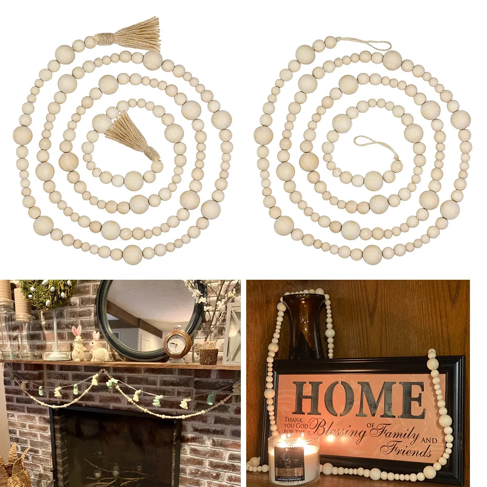 DIY Natural Wooden Bead Garlands Tassels Beads Jute Rustic Country Decoration Rattan Macrame Wall Hanging Boho Gift Home Deco
DIY Natural Wooden Bead Garlands Tassels Beads Jute Rustic Country Decoration Rattan Macrame Wall Hanging Boho Gift Home Deco