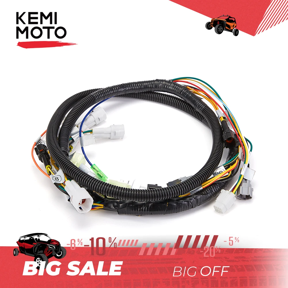 Banshee ATV KEMIMOTO Wiring Harness for Yamaha Banshee 350 YFZ350 YFZ 350 2002 2003 2004 2005 2006 5FK-82590-00-00
Banshee ATV KEMIMOTO Wiring Harness for Yamaha Banshee 350 YFZ350 YFZ 350 2002 2003 2004 2005 2006 5FK-82590-00-00