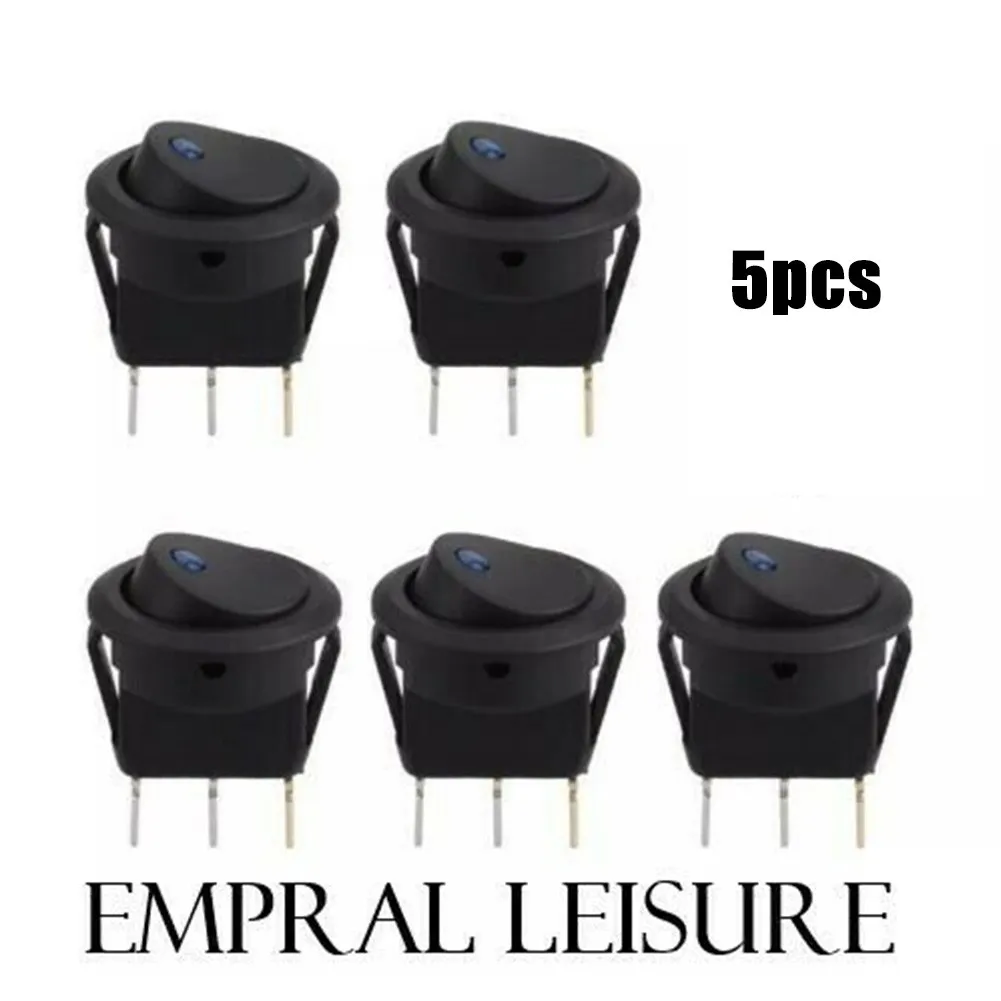 5PCS 12v Round Rocker Switch On/Off For Camper Van Car Dash Boat Caravan 23mm Rocker Switches For Lights & Appliances.
5PCS 12v Round Rocker Switch On/Off For Camper Van Car Dash Boat Caravan 23mm Rocker Switches For Lights & Appliances.