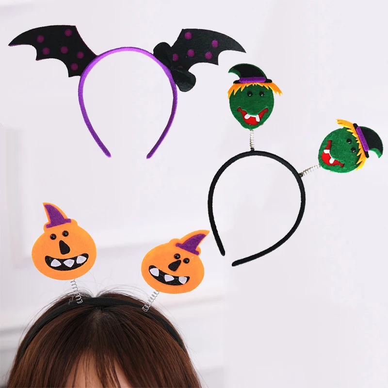 Halloween Girls Cartoon Headband Witch Cosplay Headdress Pumpkin Hair Hoop Party Decor For asquerade Stage Show
Halloween Girls Cartoon Headband Witch Cosplay Headdress Pumpkin Hair Hoop Party Decor For asquerade Stage Show