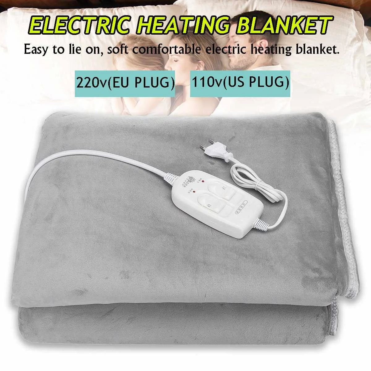 110V/220V Thicker Electric Warming Mattress Electric Blanket Thermostat Electric Heating Blanket Winter Warmer Pad Blanket
110V/220V Thicker Electric Warming Mattress Electric Blanket Thermostat Electric Heating Blanket Winter Warmer Pad Blanket