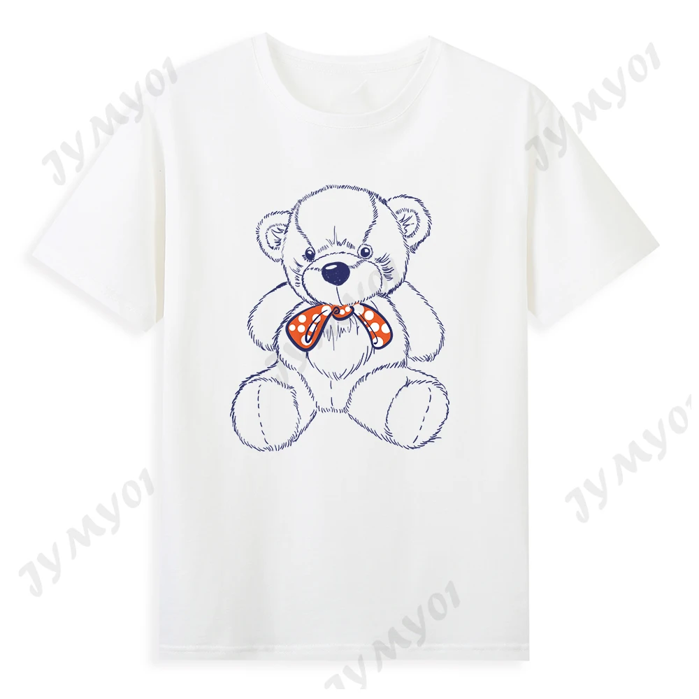 Funny Bear T Shirt Fashion Cotton Men's Shirt Black Bear Kawaii Woman Short-sleeved Fashion Bear Pattern T-shirt
Funny Bear T Shirt Fashion Cotton Men's Shirt Black Bear Kawaii Woman Short-sleeved Fashion Bear Pattern T-shirt