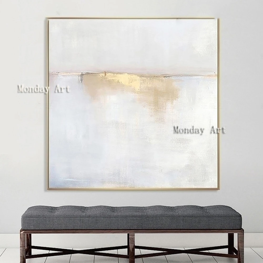 Hand painted classic personality gold white grey modern abstract oil painting for living room wall art picture canvas painting
Hand painted classic personality gold white grey modern abstract oil painting for living room wall art picture canvas painting