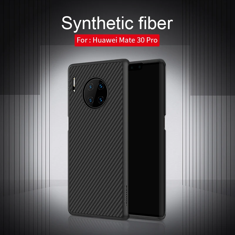 3D текстурные чехлы для Huawei Mate30 Mate 30 pro чехол задняя крышка Nillkin Жесткий ПК + Мягкий