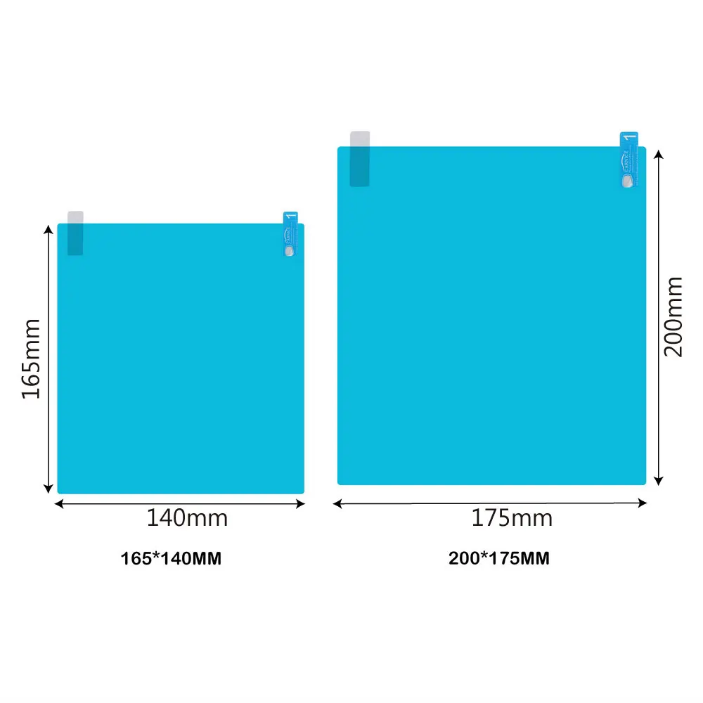 Car Sticker Anti-glare Waterproof Rainproof Car Side Window Protective Film 2 Pieces/Set Anti Fog Membrane
Car Sticker Anti-glare Waterproof Rainproof Car Side Window Protective Film 2 Pieces/Set Anti Fog Membrane