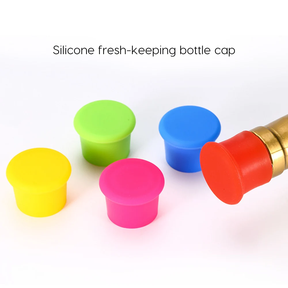 Silicone Wine Champagne Whiskey Bottle Stopper Wine Plug Whiskey Cap Multi-purpose Kitchen Bottle Stopper
Silicone Wine Champagne Whiskey Bottle Stopper Wine Plug Whiskey Cap Multi-purpose Kitchen Bottle Stopper
