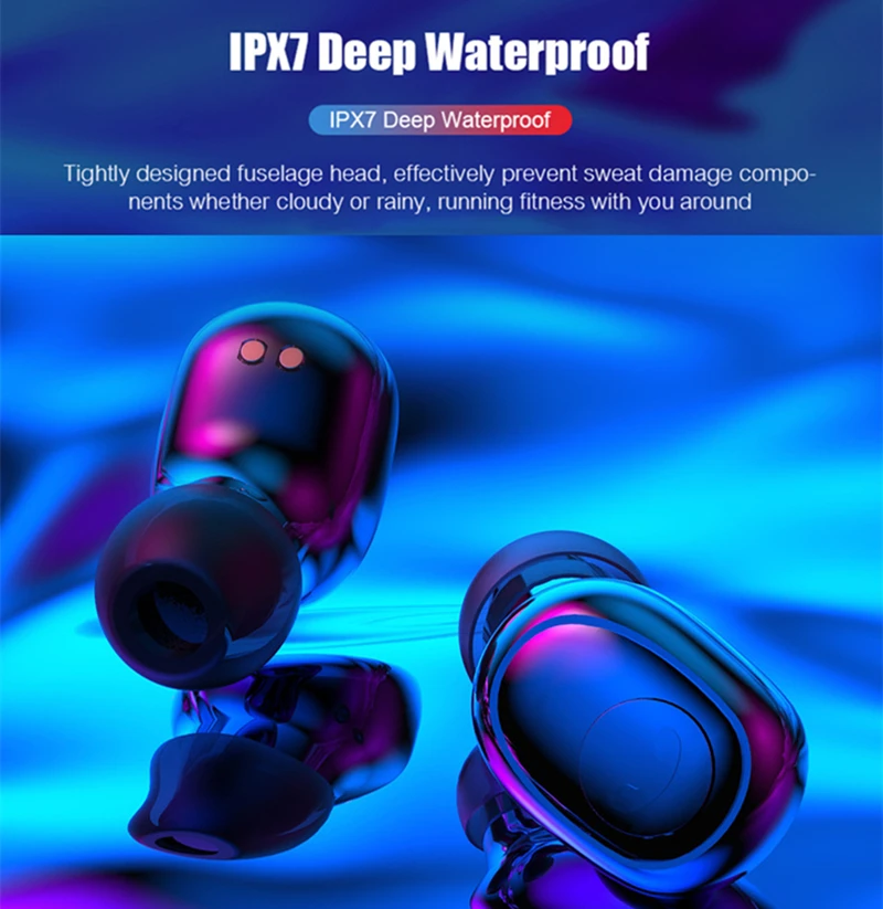 New 8D Stereo wireless Bluetooth headset G6S mini 5.0 stereo binaural call LED display with 3500mAh charging compartment
New 8D Stereo wireless Bluetooth headset G6S mini 5.0 stereo binaural call LED display with 3500mAh charging compartment