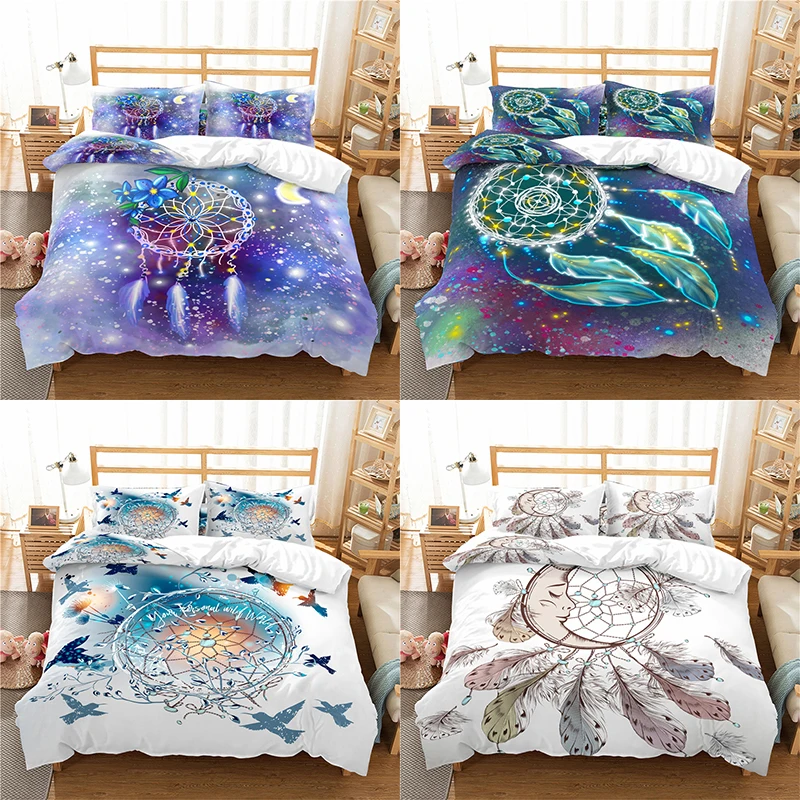 Home Textile Luxury 3D Dreamcatcher Print 2/3Pcs Comfortable Duvet Cover PillowCase Bedding Sets Queen and King EU/US/AU Size
Home Textile Luxury 3D Dreamcatcher Print 2/3Pcs Comfortable Duvet Cover PillowCase Bedding Sets Queen and King EU/US/AU Size