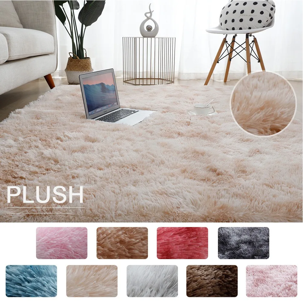 Fluffy Large Rugs Anti-Slip Soft Carpet Mat Shaggy Tie Dyeing Plush Floor Living Room Bedroom Rugs Home Decor Gray Rainbow Color
Fluffy Large Rugs Anti-Slip Soft Carpet Mat Shaggy Tie Dyeing Plush Floor Living Room Bedroom Rugs Home Decor Gray Rainbow Color