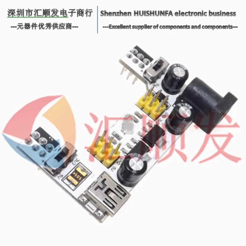 Power supply module dedicated for breadboard 2-way breadboard module compatible with 5V/3.3V DC voltage regulator module
Power supply module dedicated for breadboard 2-way breadboard module compatible with 5V/3.3V DC voltage regulator module