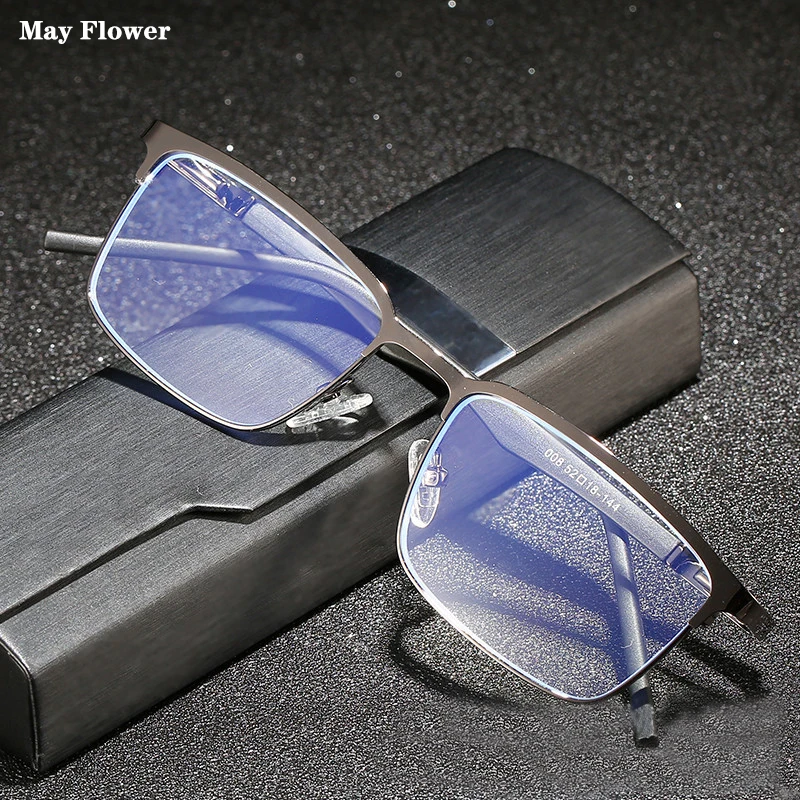 May Flower Men's Reading Glasses Blue Light Blocking Glasses Men's Eyeglasses Frame Reading Glasses For Men +1.5+2+2.5+3+3.5+4
May Flower Men's Reading Glasses Blue Light Blocking Glasses Men's Eyeglasses Frame Reading Glasses For Men +1.5+2+2.5+3+3.5+4