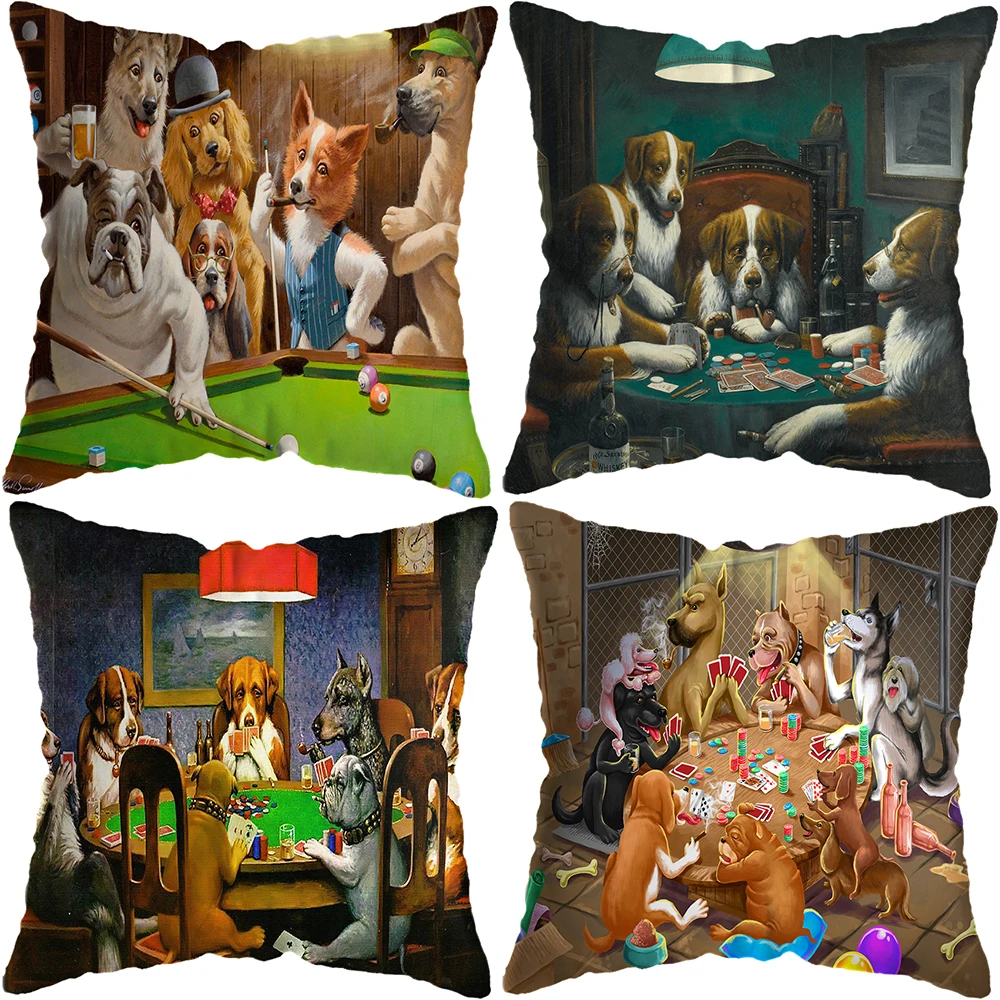 45x45 см собак Игральные карты для покера наволочка играть собак подушки на тему "покер" крышка декоративная наволочка для подушки дивана Деко...
45x45 см собак Игральные карты для покера наволочка играть собак подушки на тему "покер" крышка декоративная наволочка для подушки дивана Деко...